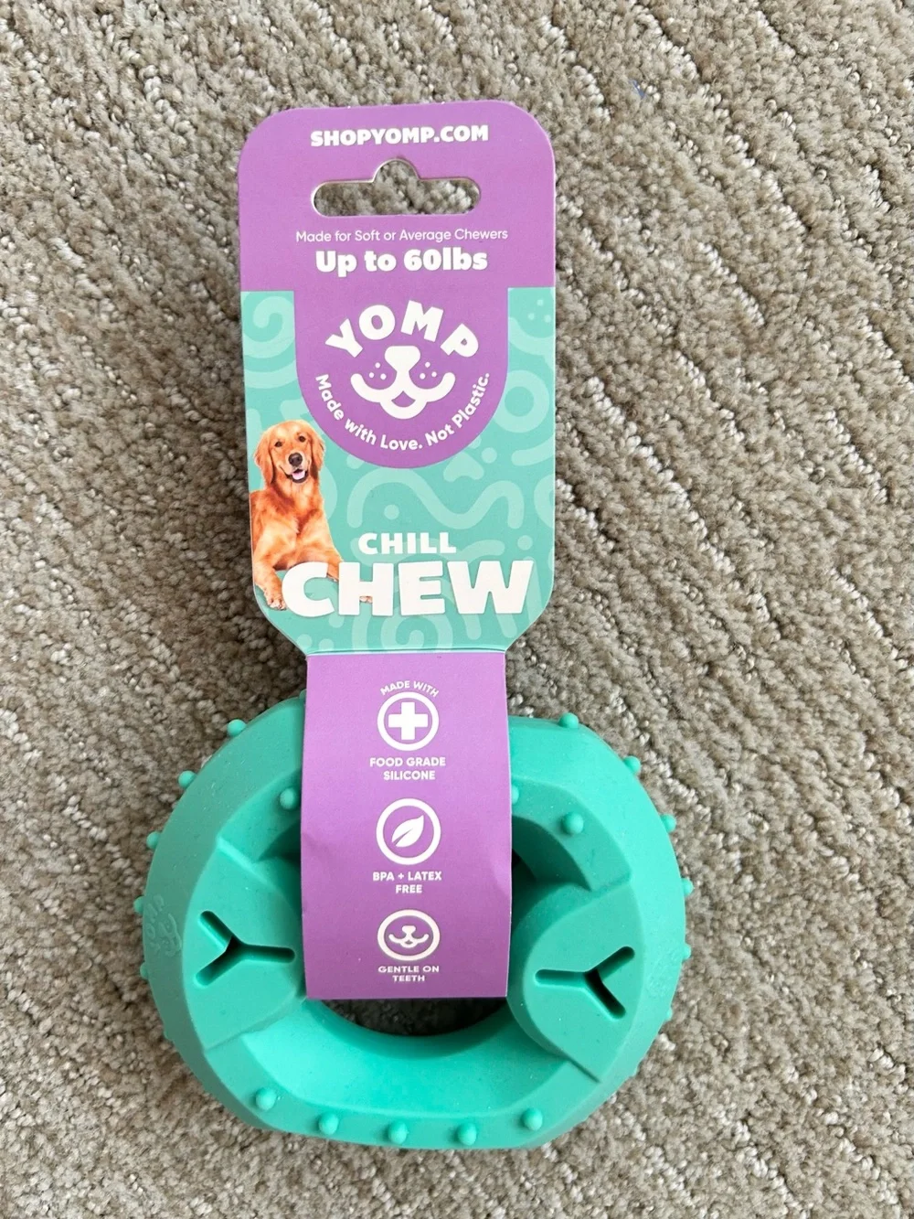 Large Dog Harness & Leash, Yomp Silicone Chill Chew, Chuckit! Water TumbleBumper